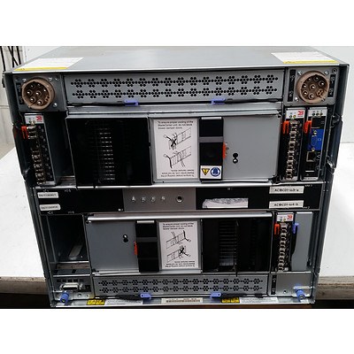 IBM BladeCentre H 8852 14 Bay BladeServer Chassis 9 RU Server with 14 BladeServers