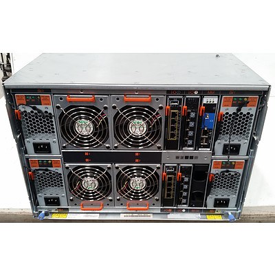 IBM BladeCentre S 8886 6 Bay BladeServer Chassis 7 RU Server with 6 Blade Servers