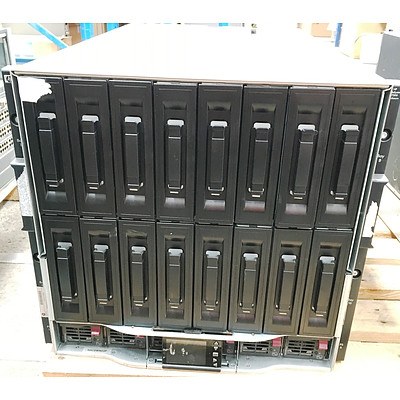 HP BladeSystem C7000 9RU Blade Server Chassis