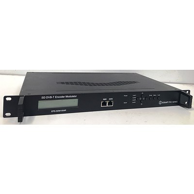 Ecraft Pro Series EPS-SDM1004R SD DVB-T Encoder Modulator