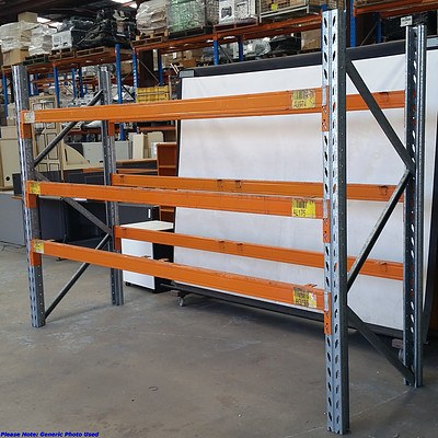 Colby Single Bay Pallet Racking