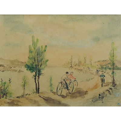 Chao-Yi Zeng Spring Circa 1950-60