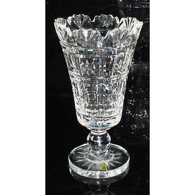 Waterford Cut Glass Vase