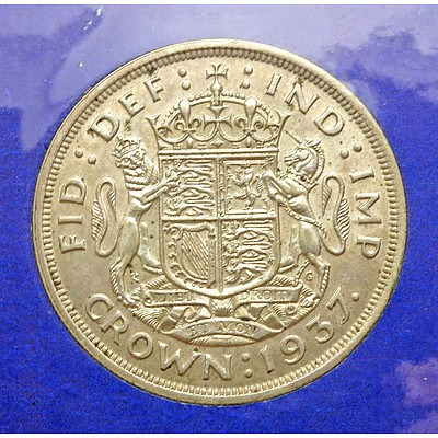 UK Crown 1937 Coronation
