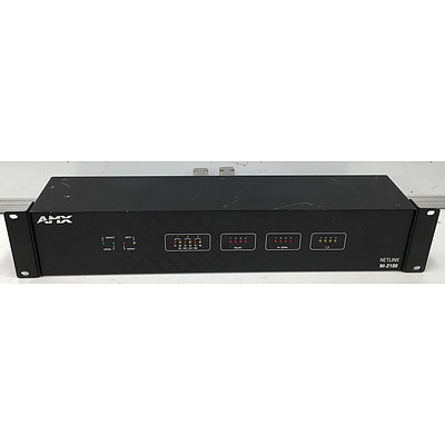 AMX NetLink NI-2100 Integrated Controller and Sony SRP-X500P Mixer