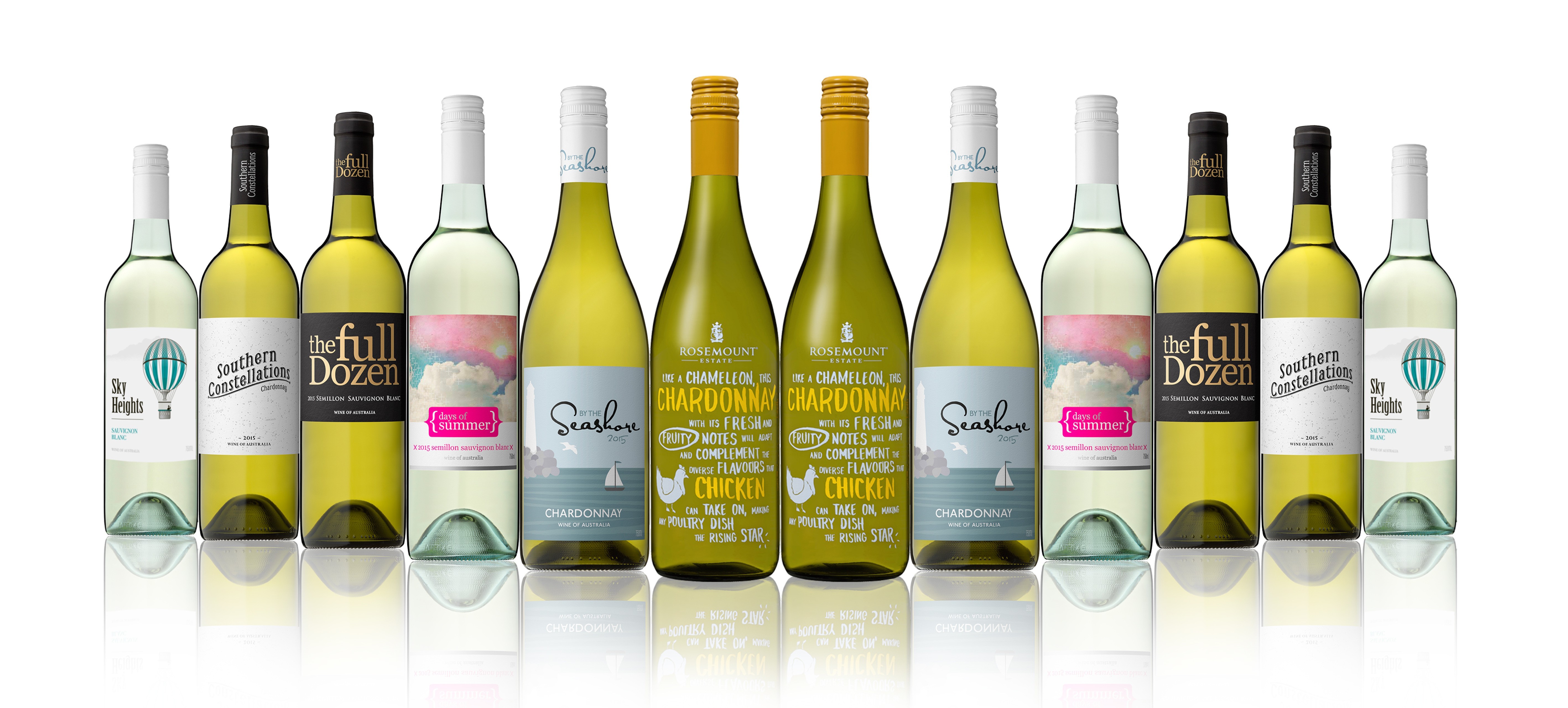 12 Bottles Australian White Wine Lot 885317 ALLBIDS
