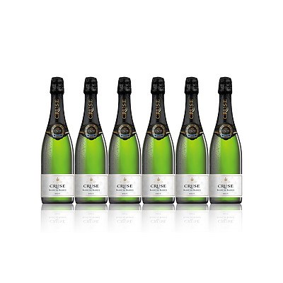 6 Bottles of Cruse French Blanc De Blancs Sparkling 750ml - RRP $149