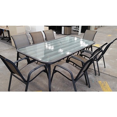 8 Person Outdoor Dining Table