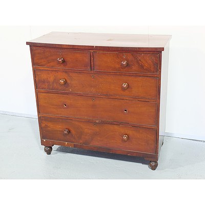 Antique Mahogany of Chest Drawers