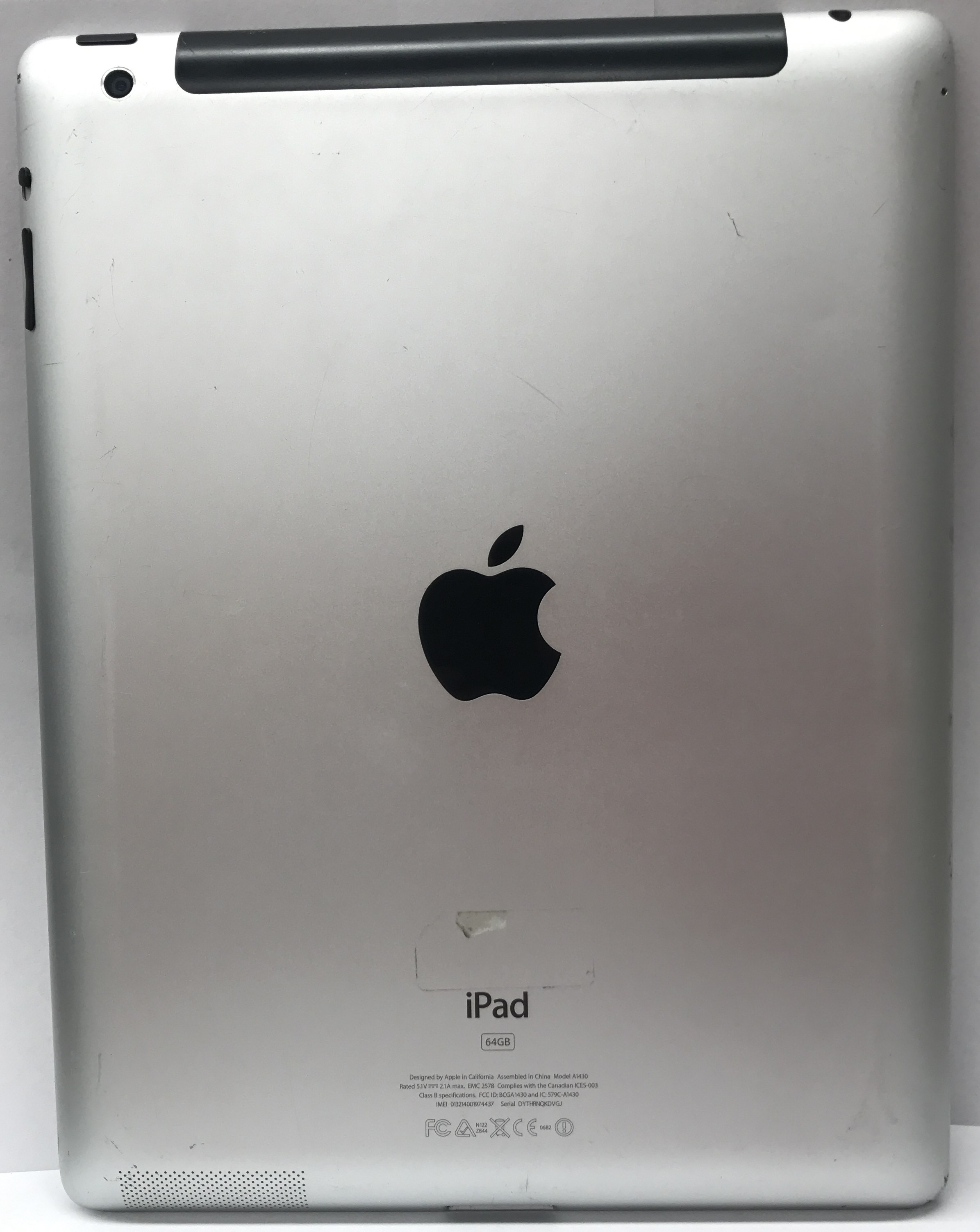 【美品】iPad (第 3 世代) A1430 64G