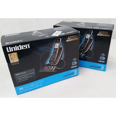 Uniden XDECT 8115 Extended Digital Cordless Phones