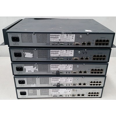 Avaya IP Office 500 V2 PABX - Lot of 5