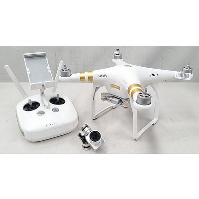DJI Phantom 3 Professional W323B Quadcopter 4K UHD Video Camera Drone