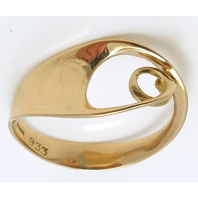 GEORG JENSEN 18ct Gold Ring