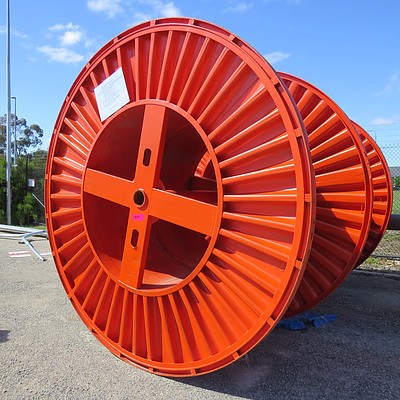 Large Metal Cable Drum