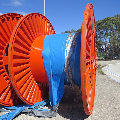 Large Metal Cable Drum