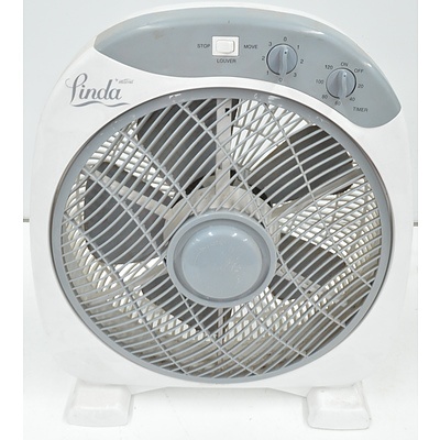 Linda 30cm Desk Fan