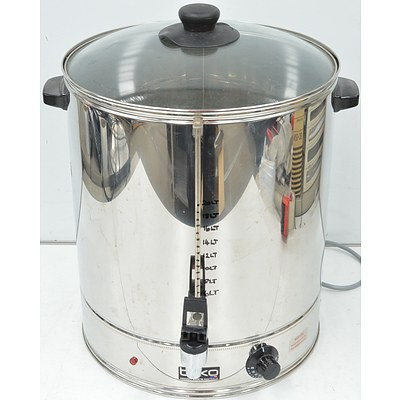 Birko 25 Litre Stainless Steel Hot Water Urn