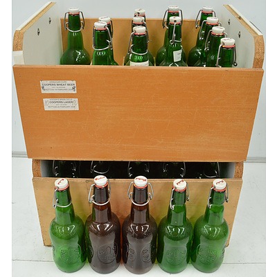 473ml Grolsch Beer Bottles - Lot of 37