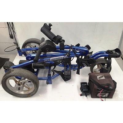 MGI Motorized Golf Buggy With Battery Charger