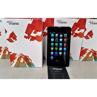 Viano 7inch Dual Core 3G Tablet PC - Lot of 9 - RRP=$450.00