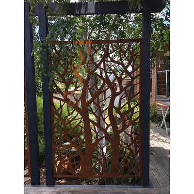 Customisable Metal Privacy Screen