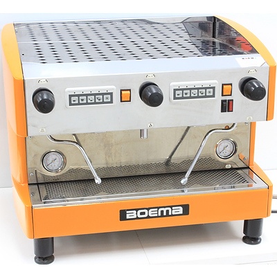 Boema Two Group Head Coffee Machine