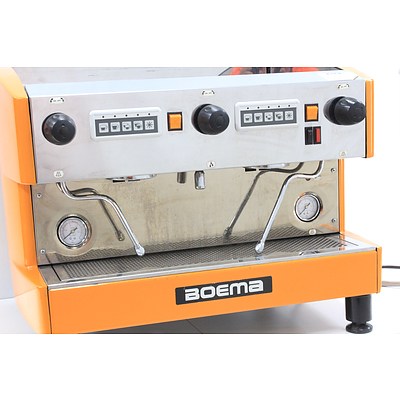 Boema Two Group Head Coffee Machine