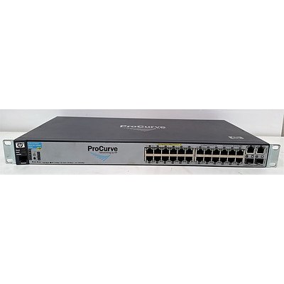 HP ProCurve PoE Switch 2610-24-12PWR J9086A 24 Port Ethernet Network
