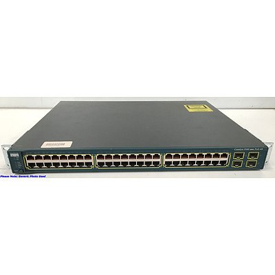 Cisco Catalyst 3560G 48 Port Gigabit Ethernet Switch