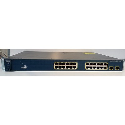 Cisco Catalyst 3560 V2 Series PoE-24 Port Ethernet Switch