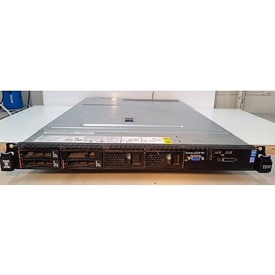 IBM System X3550 M4 Dual Quad-Core Xeon E5-2609 V2 2.5GHz 1 RU Server