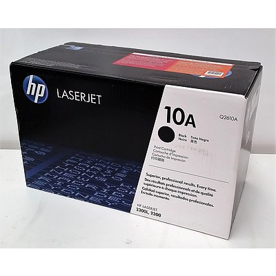 HP 10A Black Original LaserJet Toner Cartridge - Brand New - RRP=$349.00