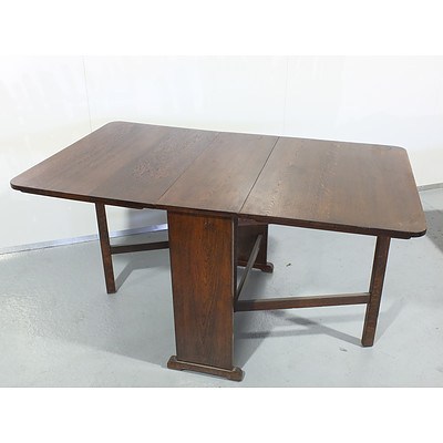 Vintage Oak Dropside Table