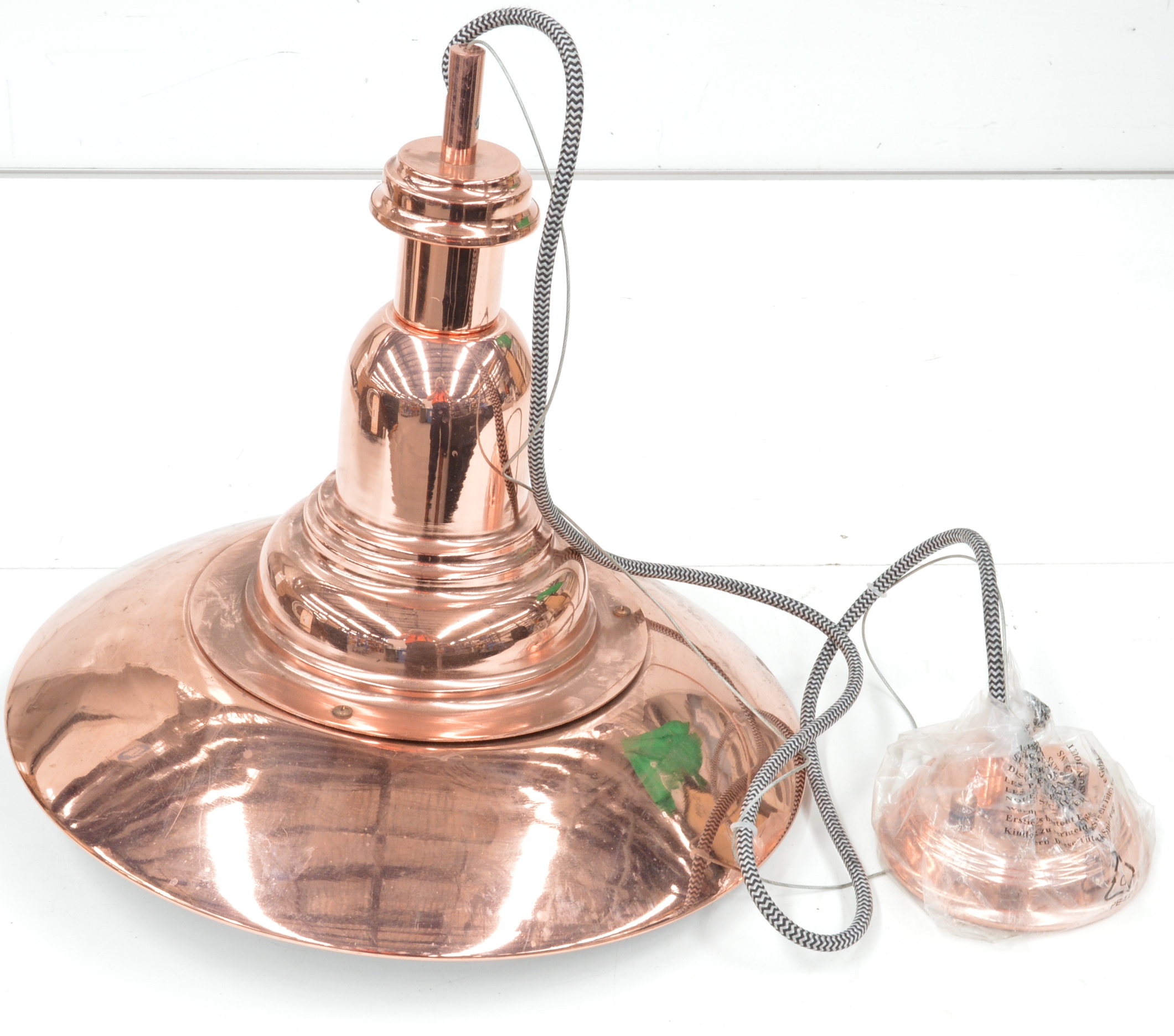 Copper Light Fitting Lot 916213 ALLBIDS