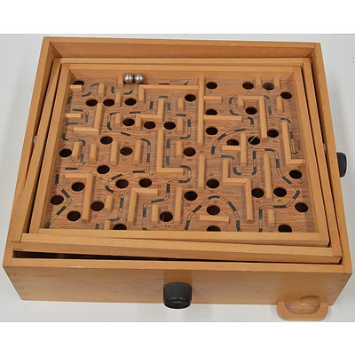 Balance Puzzle Maze Skill Tester Game