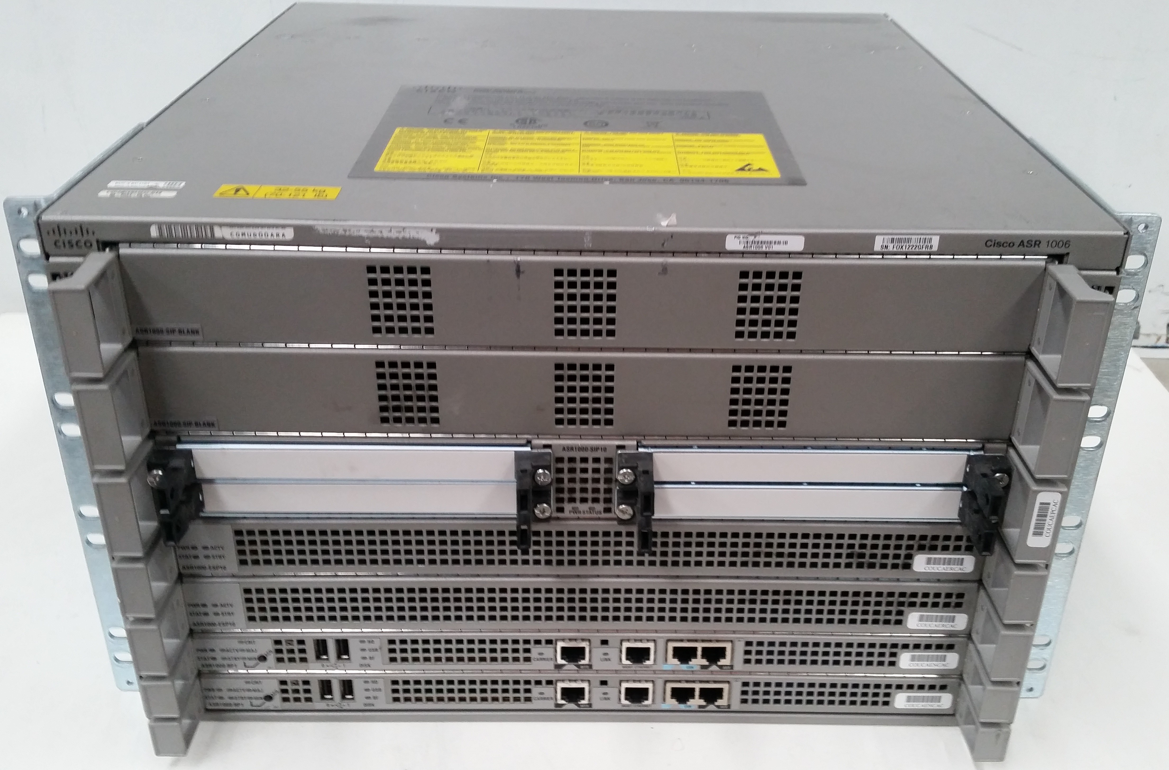 Cisco ASR1006 V01 Modular Router Lot 926430 ALLBIDS