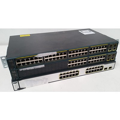 Cisco Managed Switches - Lot of 10