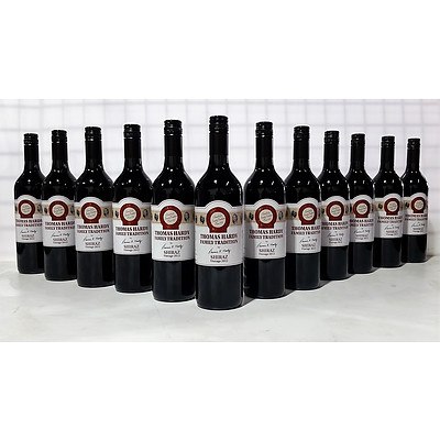 Premium T.K. Hardy Family Tradition Shiraz Vintage 2012 - Case of 12. RRP $336.00!