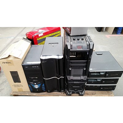 Bulk Lot of Towers and Form Factor PCs - Lot of 8