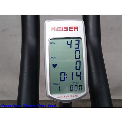 Keiser m3 Indoor Spin Bike - ORP $2,380