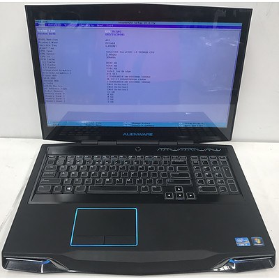 Alienware M17X-R4 17 Inch Widescreen Core i7 -3630 2.4GHz Laptop