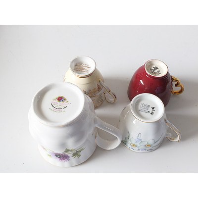 Collection of English Tea Sets and Two Cake Plates, Including Royal Doulton, Royal Albert, Copland, Royal Stafford and More