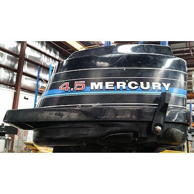 Mercury 4.5HP 2 Stroke Outboard Motor