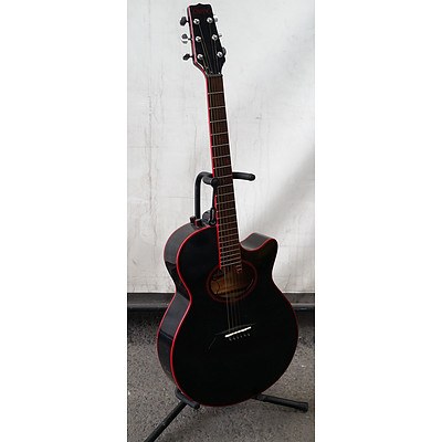 onyx semi acoustic guitar