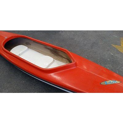 B-Line 2 Person 12ft Canoe with Accessories