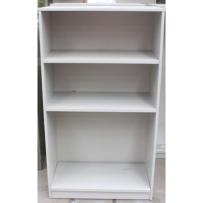 Grey Melamine Bookshelf