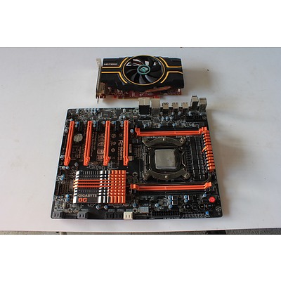 Gigabyte GA-X79-UD7 Motherboard and HD7850 Graphics Card