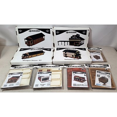 Lot of 9 4Ground Model Building Kits - RRP= $500.00