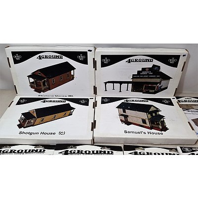 Lot of 9 4Ground Model Building Kits - RRP= $500.00